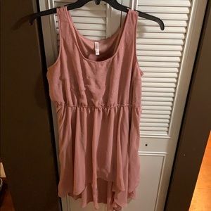 Pink Sparkly Dress XXL